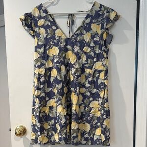 Abercrombie & Fitch Navy Floral Dress